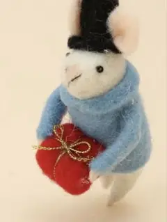 スタジオクリップ　ネズミオーナメント
