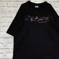 USA製90sヴィンテージTシャツ！シングルステッチ　ブラウン半袖古着XL715