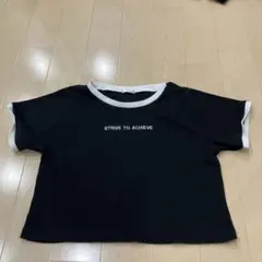 COLZA ストライプ ブラック Tシャツ M