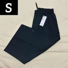 GU クロップドパンツ　rokh ダークグリーン　S 新品未使用