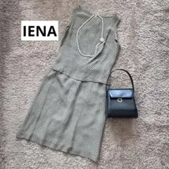 IENA セットアップ ノースリーブ ワンピース