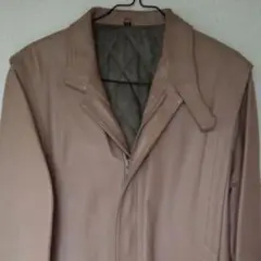 ラム皮ジャケット ベージュ LL