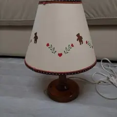 激レア　カントリーデザイン テーブルランプ　昭和レトロ