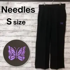 ✨人気✨ニードルス スラックス パンツ 高級 ブランド 刺繍 ロゴ 極美品