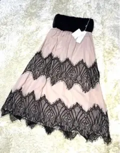 【定価5万円】新品 グレースクラス スカラレースベアドレス ワンピース 36