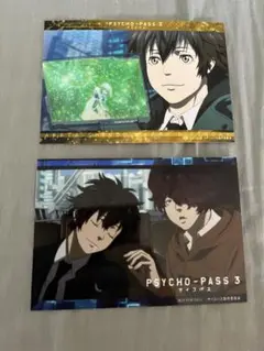 PSYCHO-PASS 　サイコパス ノイタミナ　慎導灼　ブロマイド　2枚