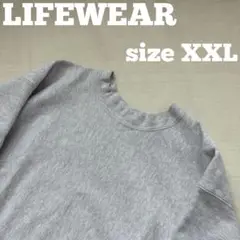LIFEWEAR ライフウェア ヘビーウェイト クルーネック スウェット XXL