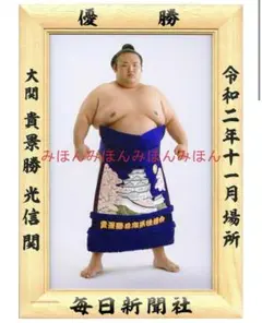 のりくんさん専用ページ 貴景勝 色紙 手形色紙 - 相撲銘品館