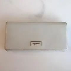 アニエスベー 財布 ホワイト