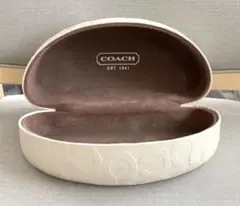 COACH コーチ サングラス メガネ ケース 小物入れ インテリア デスク 白