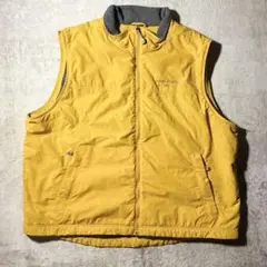 L.L.Bean エルエルビーンベスト XXLイエロー 裏フリース 2005年