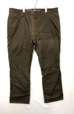 Eddie Bauer 古着 バッファローチェック柄裏地 コットンパンツ