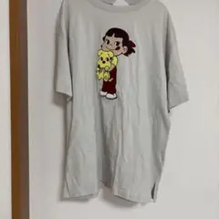 PEKO 半袖Tシャツ Mサイズ 女の子と犬刺繍