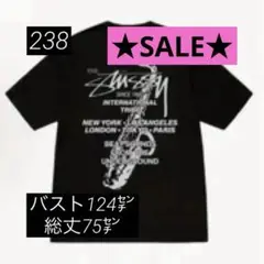 ★新品★大きいサイズ★ブラック コットン プリントTシャツ★
