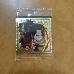 にふぉるめーしょん ワンピース大海賊シールLOG.12パラレルレアロジャーエース