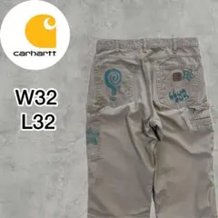 【即発送】Carhartt カーハート ペインターパンツ ベージュペイントW32