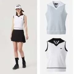 25新作 PXG ゴルフウェア レディース ニットベスト 人気春夏秋