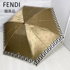 FENDI フェンディ 折りたたみ傘 傘 ズッカ柄 総柄