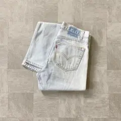 501 usa製 Levi's denim pants ICE BLUE 33
