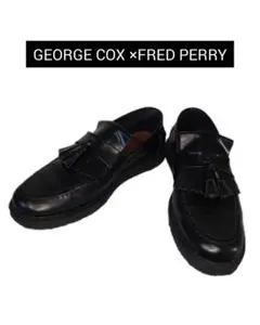 美品!【FRED PERRY×GEORGE COX 】タッセルローファー レザー