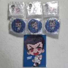 ダンガンロンパ くじ ミニアクリルスタンド 缶バッジ ブロマイド 石丸清多夏