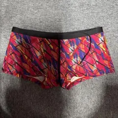 Mizuno 競泳水着 M 赤・オレンジ・青