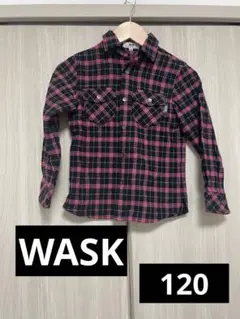 【値下げ可】 WASK ワスク シャツ 120