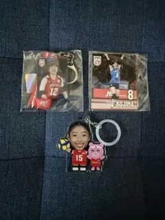 モバガチャ アクキー ステッカー アクリルチャーム 3点セット