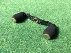 ダイワ用 カーボン ハンドル ノーブランド ゴールド ナット付 新品 送料無料