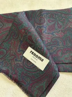 renoma ペイズリー柄 ストール