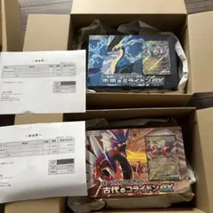 未来のミライドンex & 古代のコライドンex セット