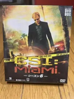 【新品未開封】CSIマイアミ　シーズン6 コンパクトDVDBOX