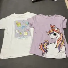 Tシャツ　2枚セット　140 ユニコーン　すみっコぐらし
