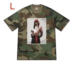 Supreme Playboi Carti Tee Woodland Camo