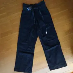 ゴースローキャラバン　レディース　ハイウエストパンツ黒　サイズ1