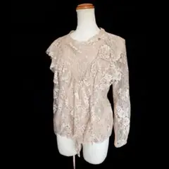 RINASCIMENTO/リナシメント★花柄レースブラウス size:XS