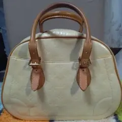 Louis Vuitton ボストンバッグ 中型 クリーム色