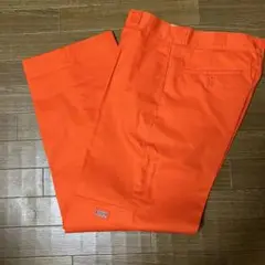 Dickies ワークパンツ サイズ36 オレンジ