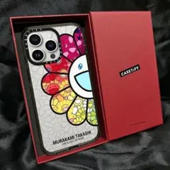 CASs 村上隆 iPhone 16promaxケース スマホケース 希望の花