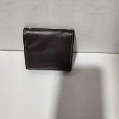 ダークブラウン レザー コインケース