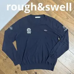 rough&swell セーター　Mサイズ　ネイビー　柿の木坂