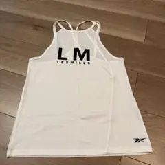 Reebok LES MILLS ホワイトタンクトップ