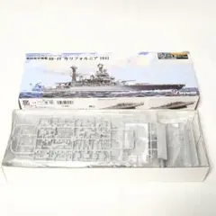 未組立　米国海軍戦艦　BB-44カリフォルニア1941 エッチングパーツ付限定版