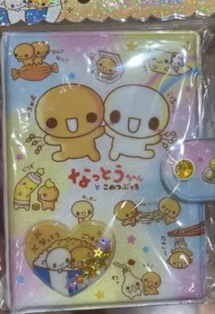 【新品】なっとうちゃん　シール帳(シールバインダー)