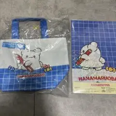 はなまるおばけ ミニトートバッグ　クリアファイル 2点セット