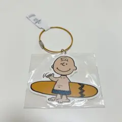 スヌーピー　サーフショップ　サーフィン　キーホルダー