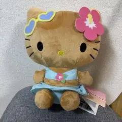 ハローキティ Lぬいぐるみ 日焼けギャルVer.