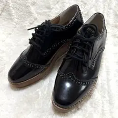 美品❤️UNITED ARROWS ドレスシューズ ブラック レザー 22.5cm