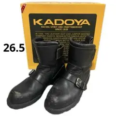 のぶ　KADOYA　ブーツ　 カドヤ BLACKANKLE 27cm カドヤ KADOYA ブラックアンクル ライダーブーツ BLACKANKLE