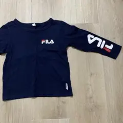 【新品未使用】FILA ネイビー 長袖Tシャツ